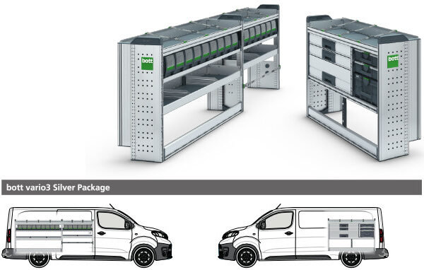 bott vario3 Silver Package Toyota ProAce L2