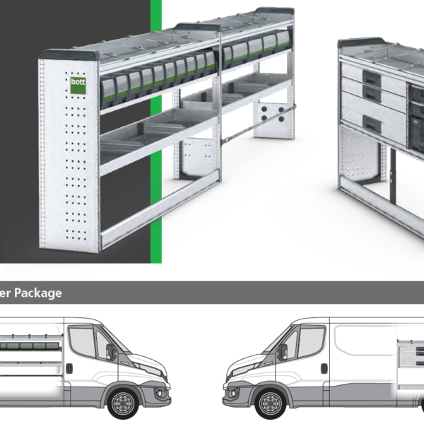 bott vario3 Silver Package Iveco Daily L2 H1